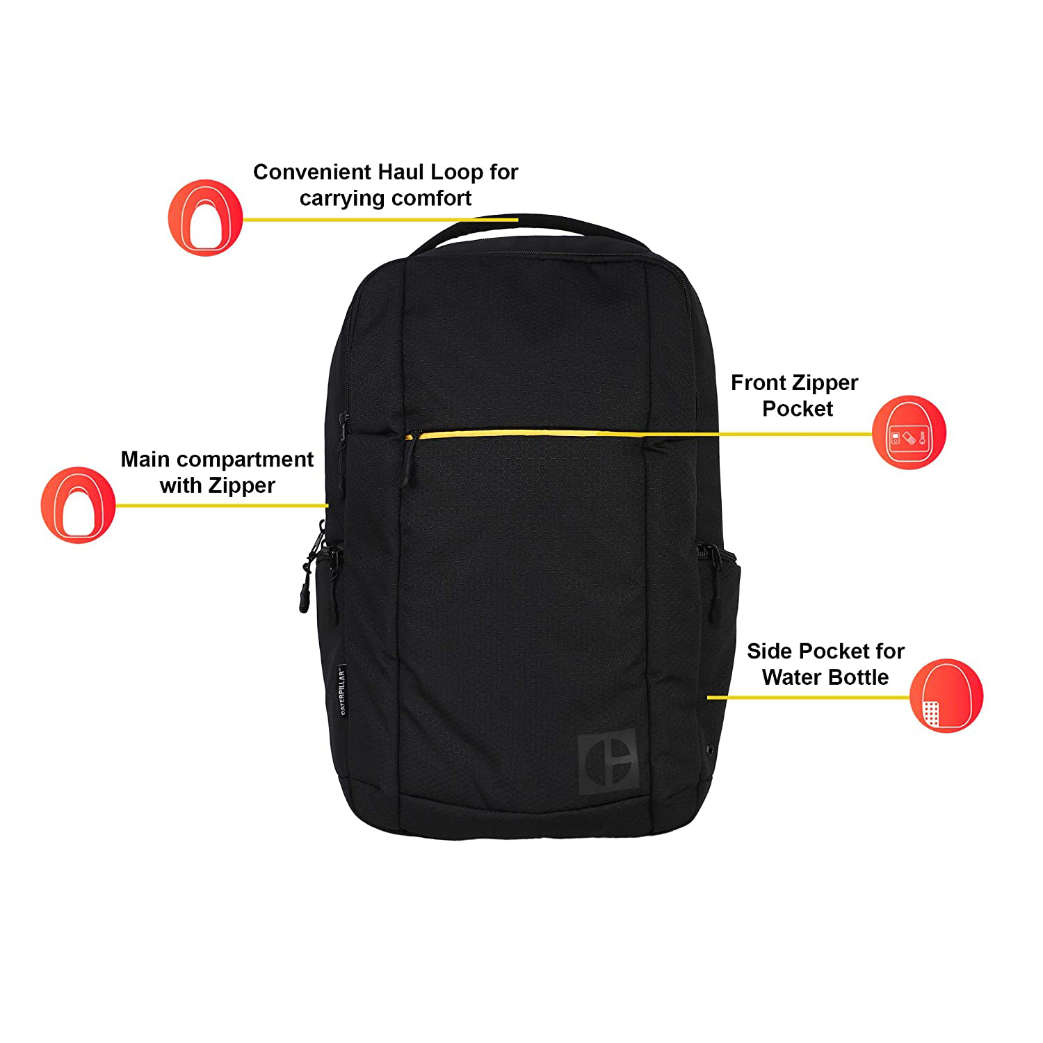 Σακίδιο Πλάτης QUEST ADVENTURE 25L CAT® 83765 Caterpillar σε Διάφορα Χρώματα